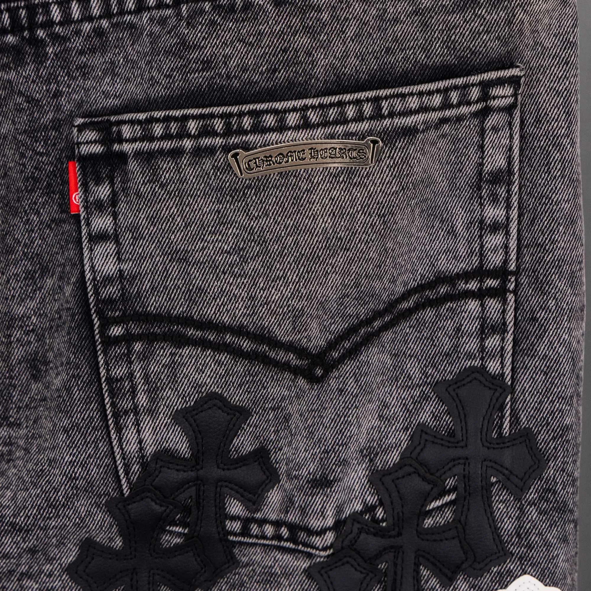 （ ） 155 vintage levis remake remake remake remake #CHROME HEARTS Same Style